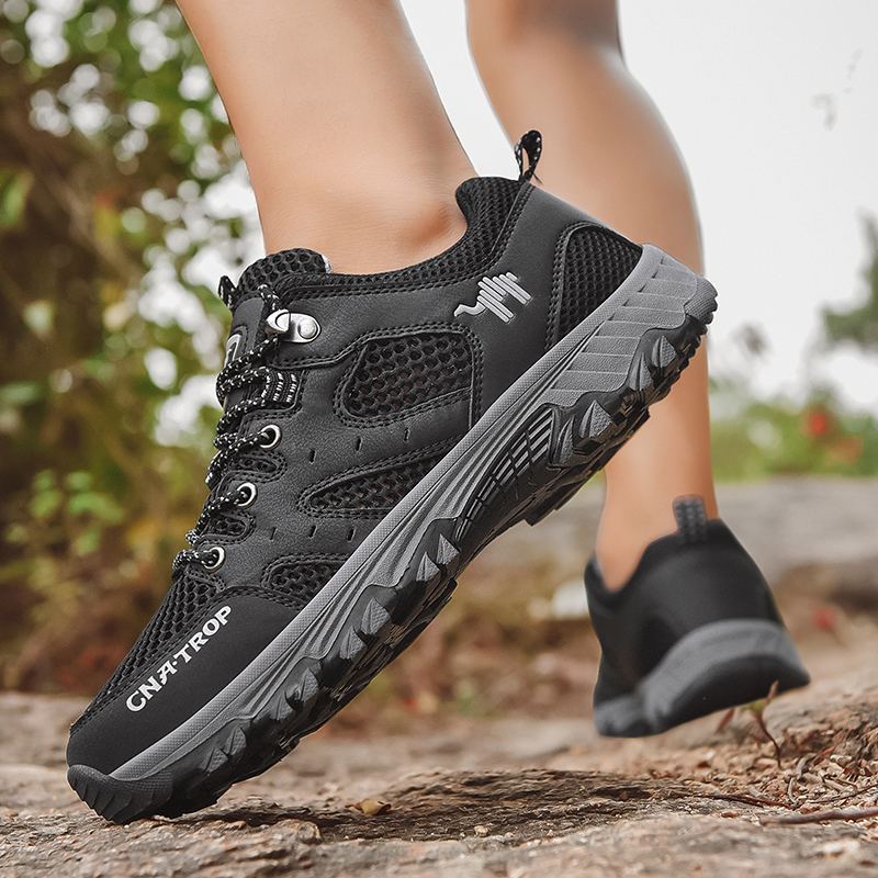 Men's sports shoes, breathable mesh shoes, outdoor work safety shoes, climbing shoes, sports sandals, travel hiking shoes