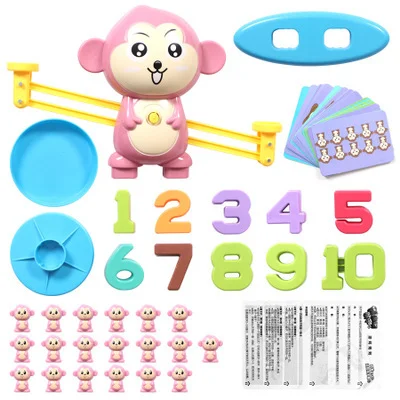 Digital balance small animal educational children's early education game toys