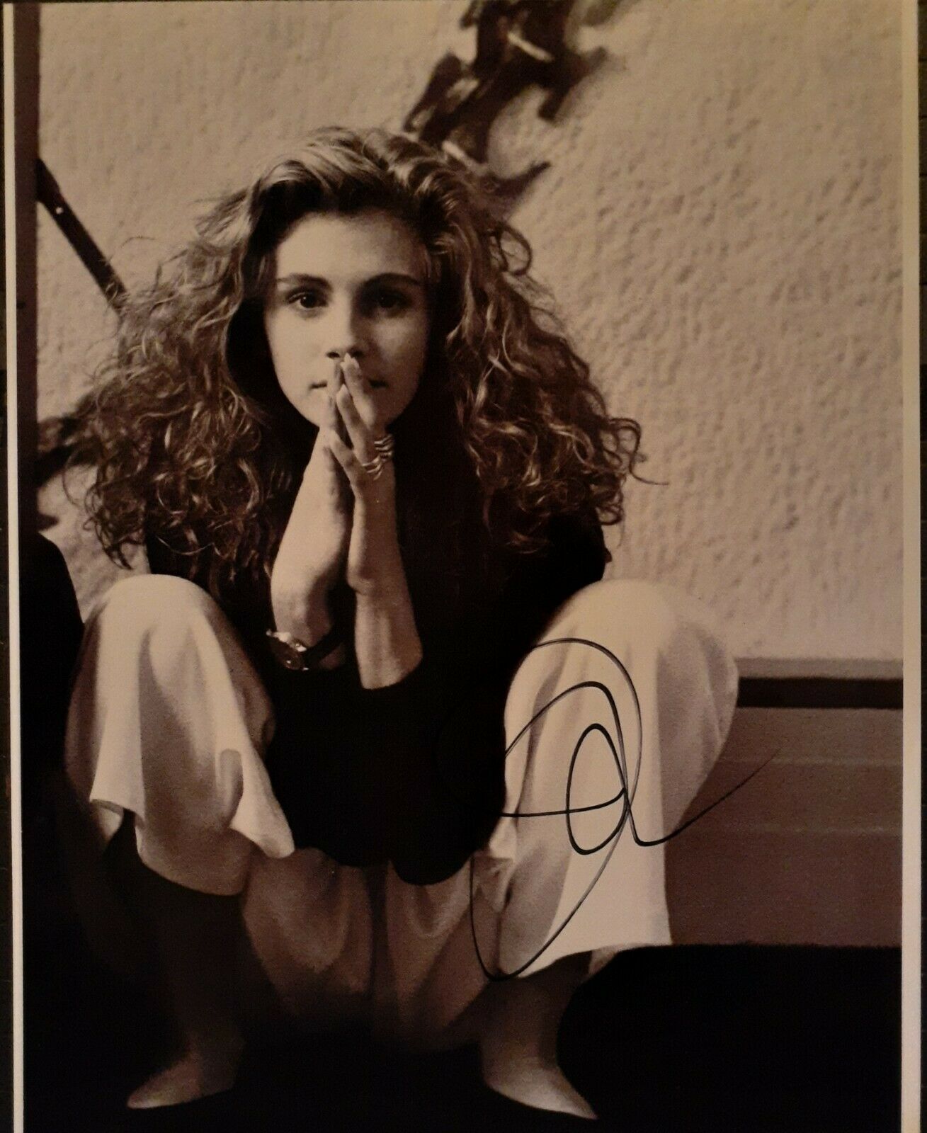 Julia Roberts signed 8x10