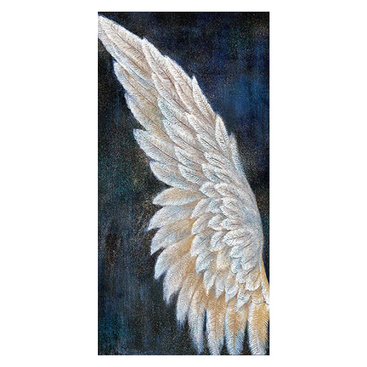 Angel With Wings 11CT Stamped Cross Stitch 30*60CM