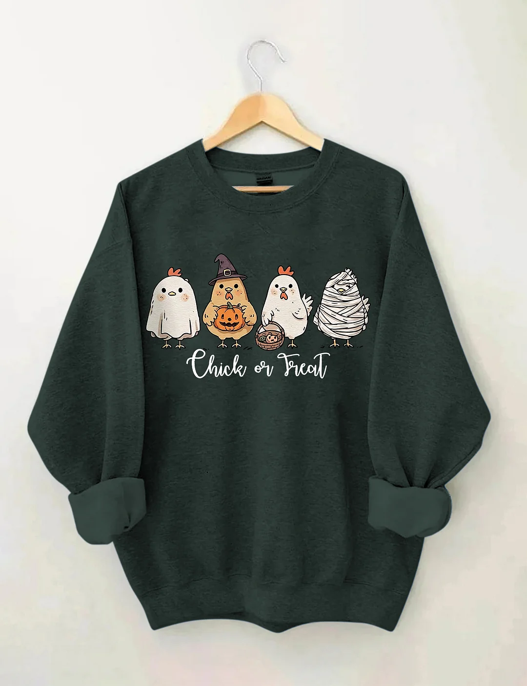 Chick Or Treat Sweatshirt