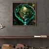 Diamond Painting -DIY Round Drill RV Dinner Scene(40x40cm)