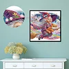 Diamond Painting-DIY Crystal Rhinestone Cute Witch Old Lady
