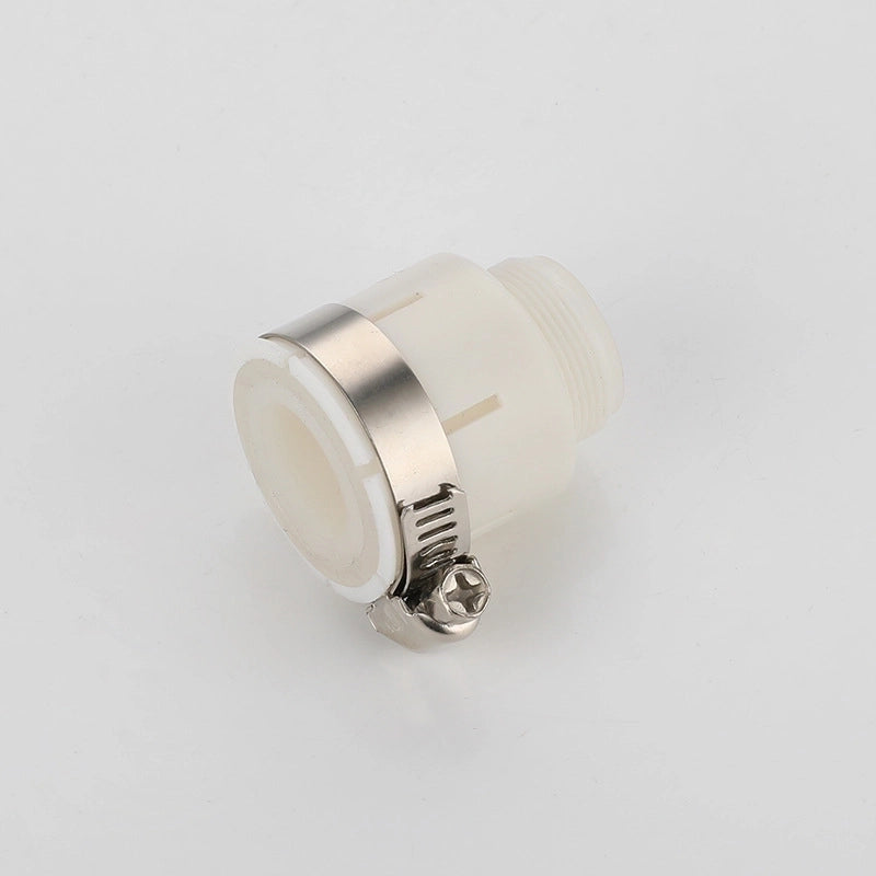 Minimalist Solid Color Stainless Steel Faucet Splash-proof Water Faucet 1 Piece