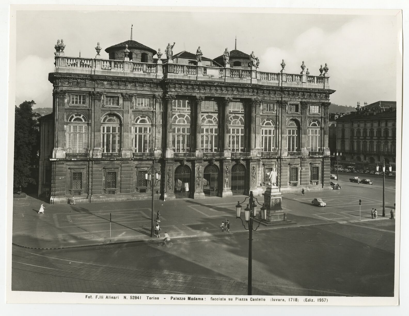 Italian Architecture - Vintage 8x10 Publication Photo Poster paintinggraph - Palazzo Madama