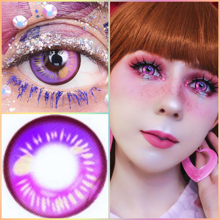 Anime Violet Contact Lenses