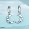 Moon Earrings 925 Sterling Silver 