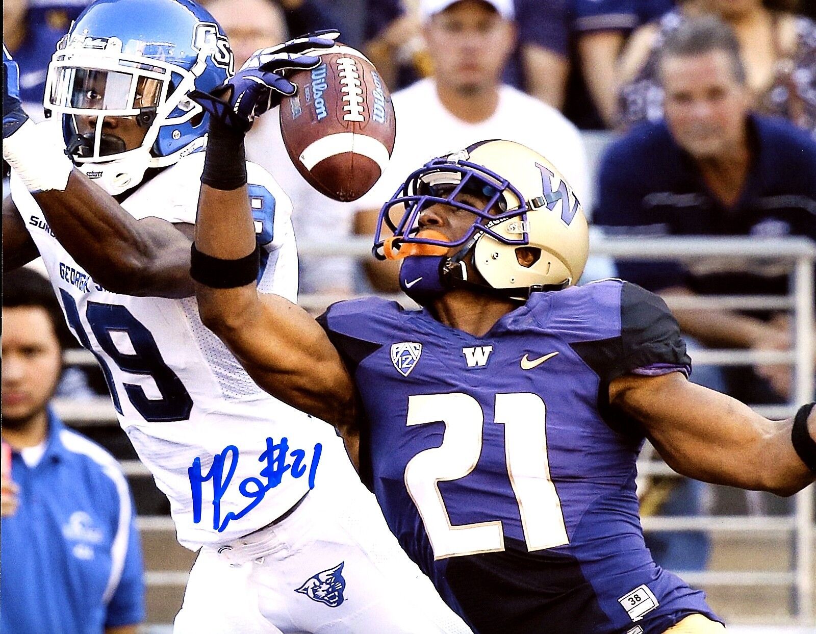 Marcus Peters 8x10 Photo Poster painting Autographed Signed AUTO UW Huskies vs GSU