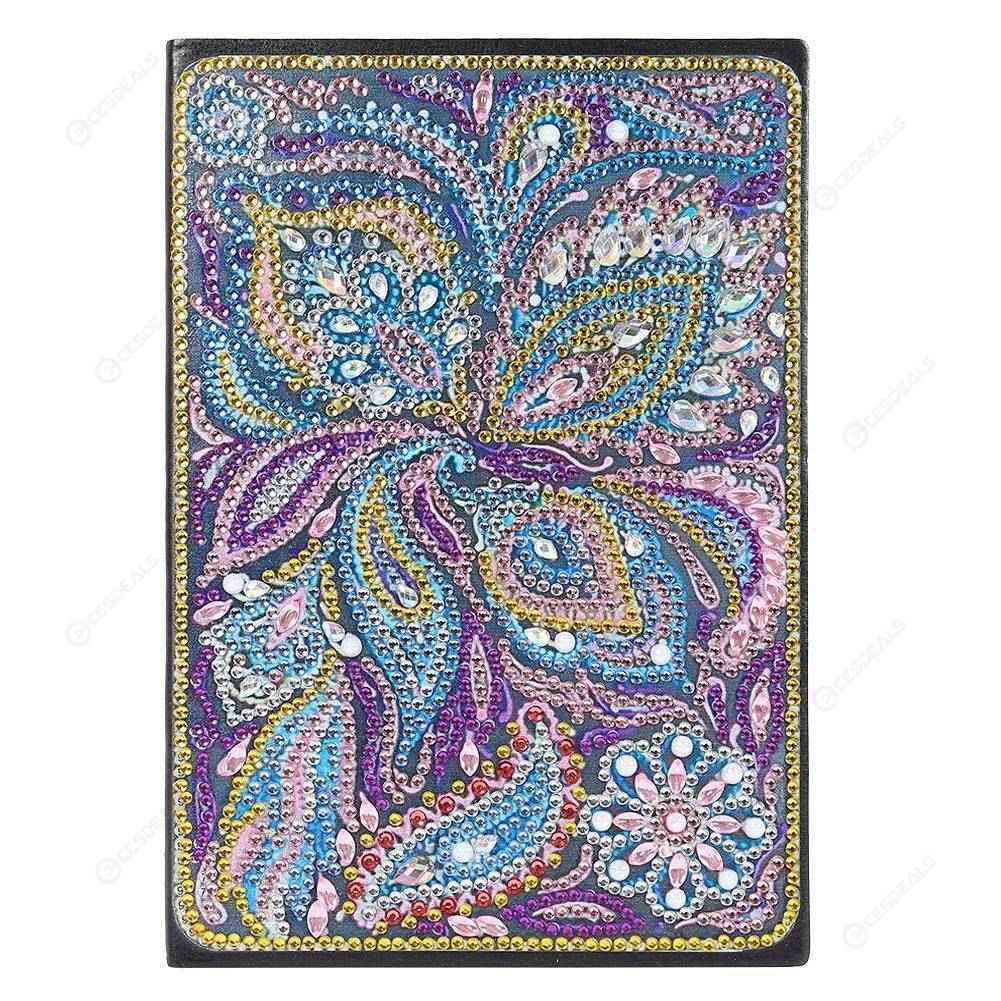 

Mandala-DIY Creative Diamond 50 Pages A5 Notebook, 501 Original