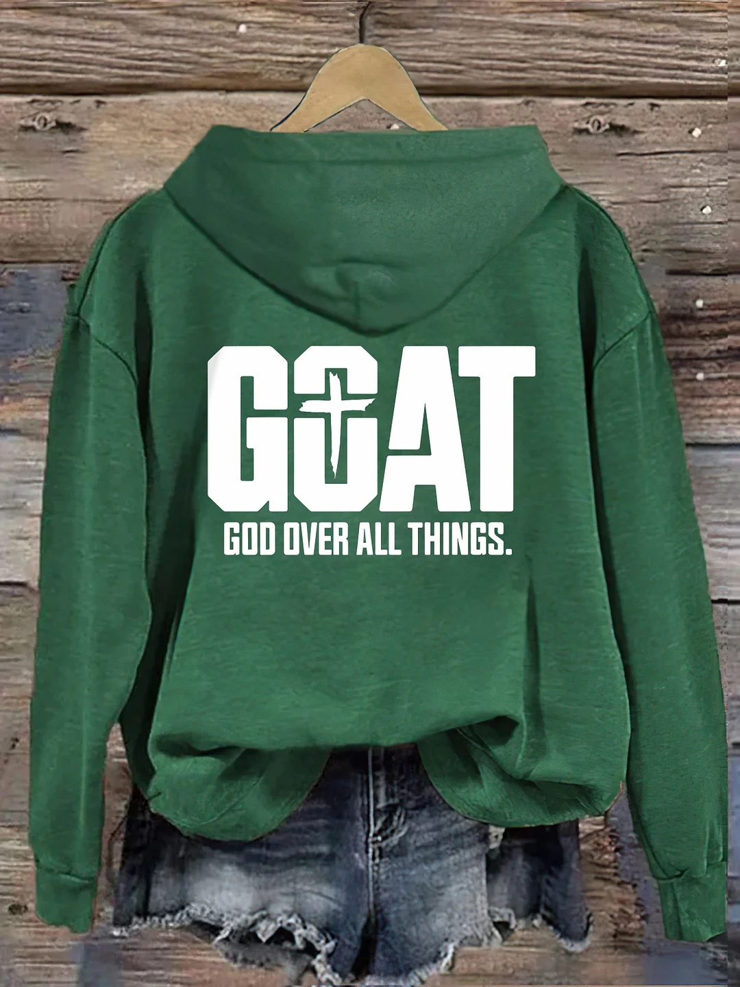 Goat God Over All Things Hoodie