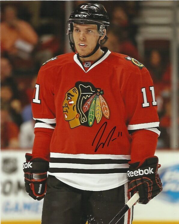 Chicago Blackhawks Jeremy Morin Signed Autographed 8x10 Photo Poster painting COA