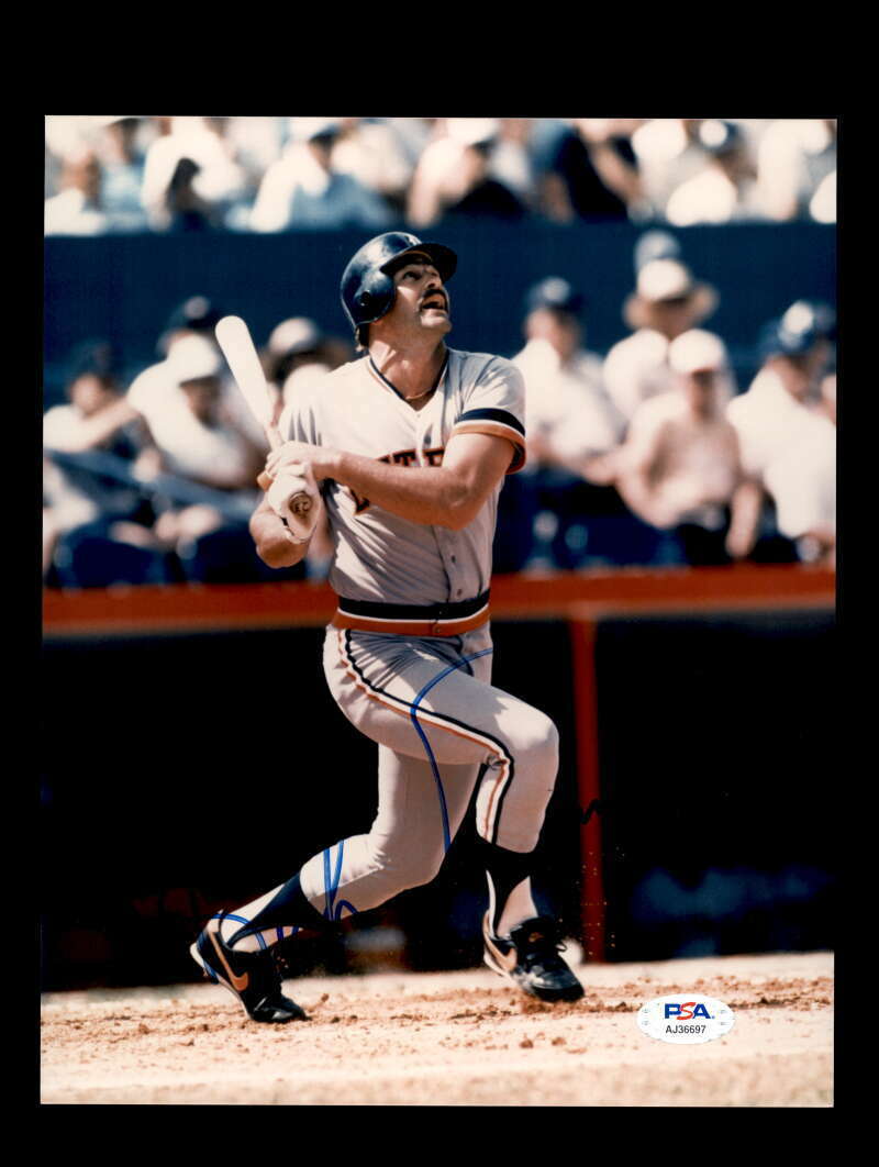 Kirk Gibson PSA DNA Coa Signed 8x10 Photo Poster painting Tigers Autograph 5