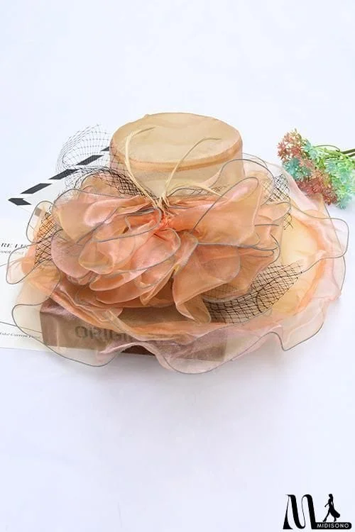 MidiSono - Organza Layer Sun Hat