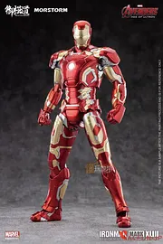 AC」御模道 1/9 スケール アイアンマン MK43 可動 プラモデル LED付き