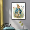 Rabbit Full Stamped Cross Stitch 11CT 3-Strand 40x50cm
