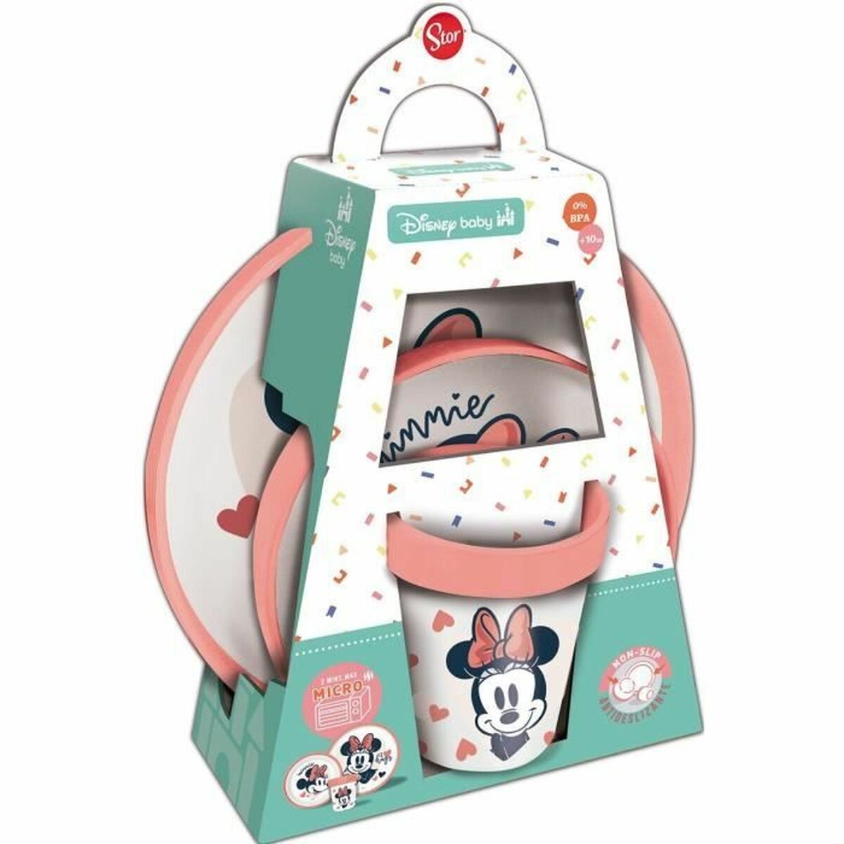 Pieces of Cutlery ThermoBaby Minnie Plastic
