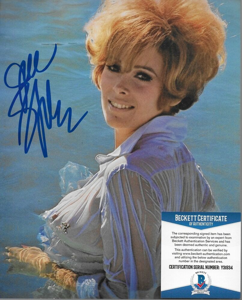 Jill St. John Original Autographed 8X10 Photo Poster painting w/Beckett - Bond 007