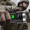 COB Flashlight IPX4 Waterproof Searchlight 4 Modes for Hiking Climbing Emergency