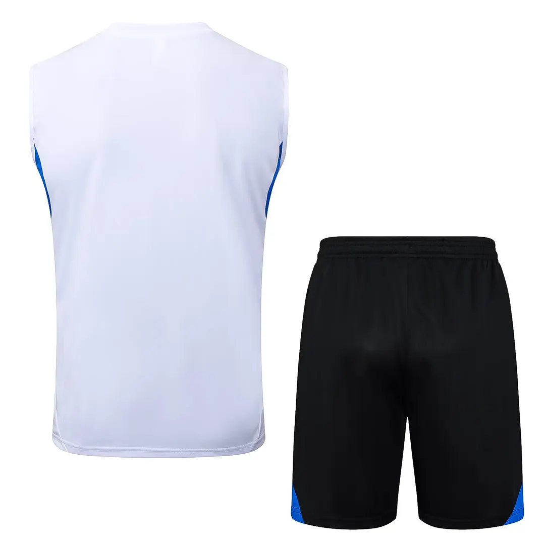 25/26 Manchester United Training Vest White Kit Soccer Jersey
