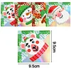 4Pcs Diamond Painting PVC Cartoon Snowman Bookmark Art Projects Gift