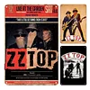 (Multi Style)ZZ Top - Metal Tin Signs(8*12Inch/12*16Inch)