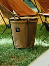 20L Camping Trash Can Garbage Bucket Large Capacity with Lid Camping Accessories