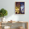 Diamond Painting -DIY Full Square Drill Sun Moon Tree
