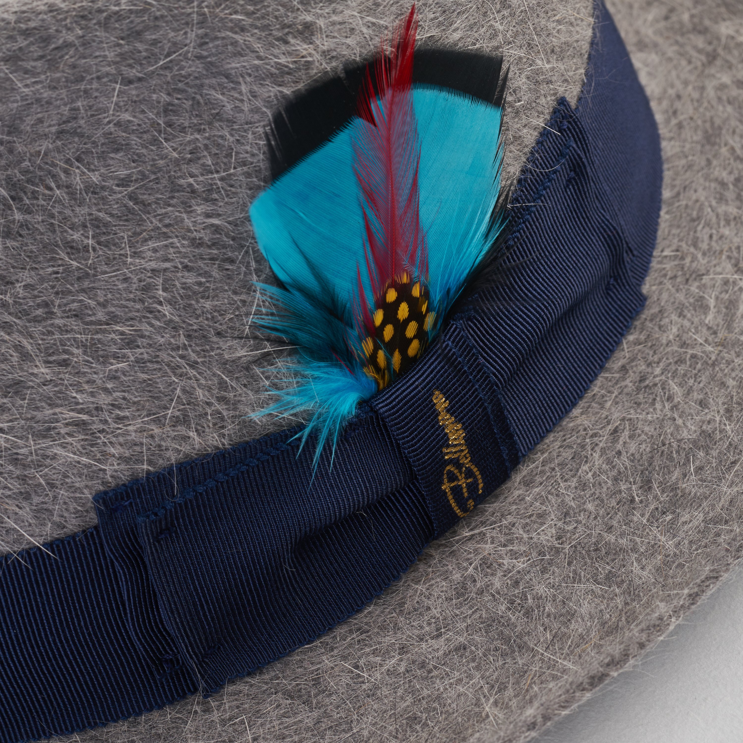 Miller Ranch Fedora -4 COLORS- Casablanca - Long Hair Fur Felt Fedora [Fast shipping and box packing]