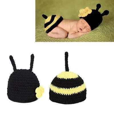 Crothet Newborn Photography Props Knitted Photography Accessories Baby Boys Girls Costume Newborn Photographie 42 Model Optional