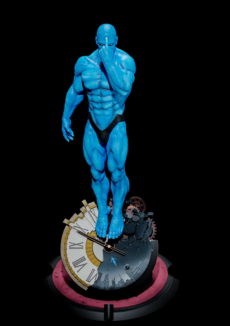 PRE-OREDER Thirteen Prime Studio Captain Atom Dr. Manhattan 1/3 Statue(GK)