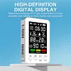 5-in-1 Portable Carbon Monoxide Detector Plug in Wall CO Detector with Temperature & Humidity Display for Home Bedroom Kitchen RV