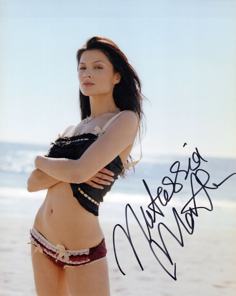 Natassia Malthe glamour shot autographed Photo Poster painting signed 8x10 #6