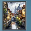 Water City-Paint by Numbers Acrylic Painting 40*50CM