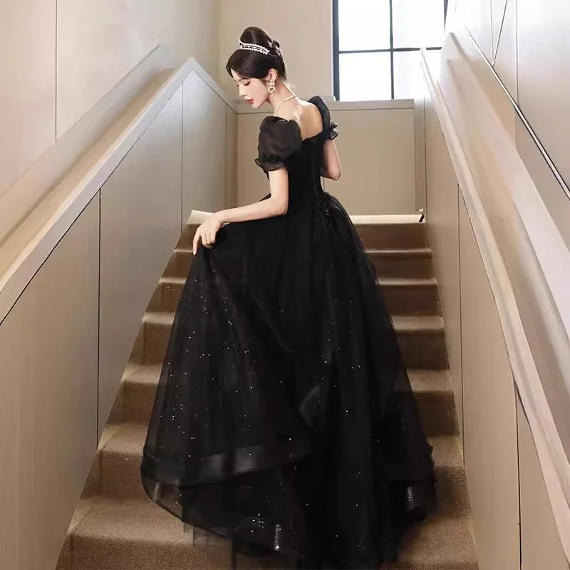 Nigikala Evening Dress Dress 2025 New Banquet Temperament Long-Term Luxury Minit Dinner Hosts Walk Show Evening Dress