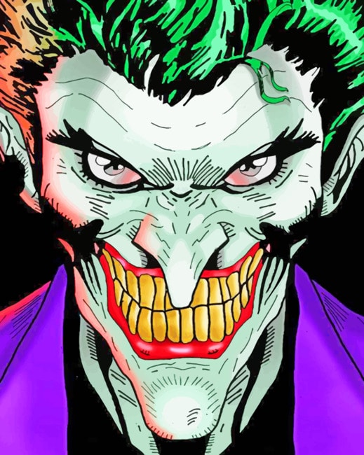 

Angry Joker – Paint By Numbers - 40*50CM, 501 Original