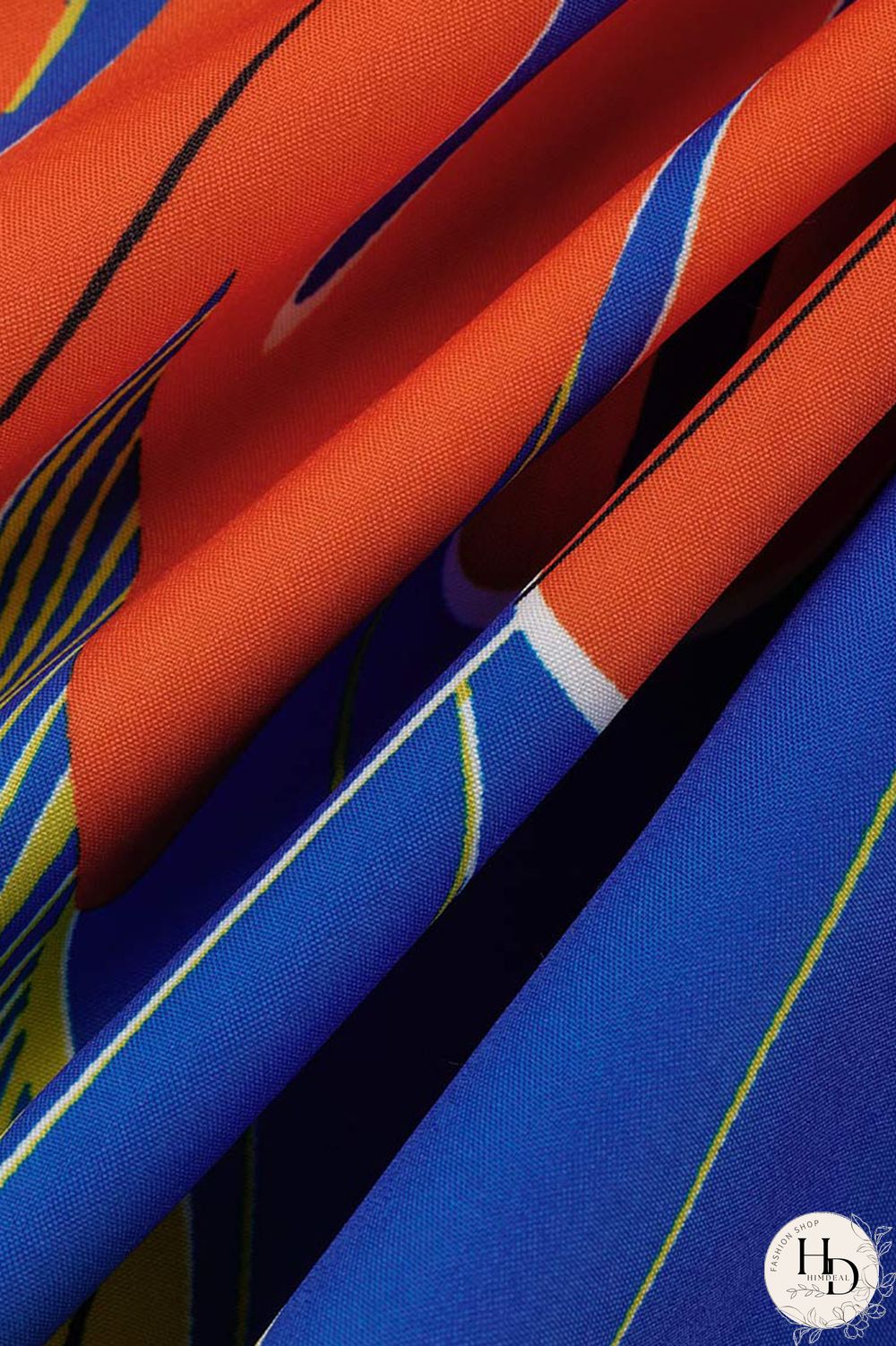 Camouflage Fashion Casual Print Patchwork Turndown Collar Shirt Dress