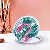 Diamond painting Flamingo Mirror