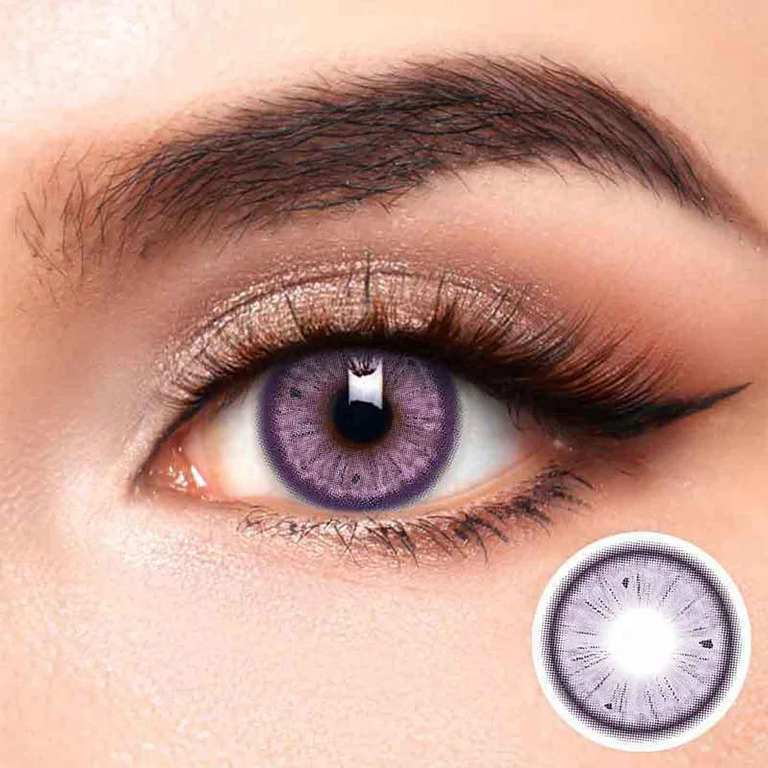 Fruit Juice Grape Contact Lenses Nice Decoration For Your Eyes 14.2mm