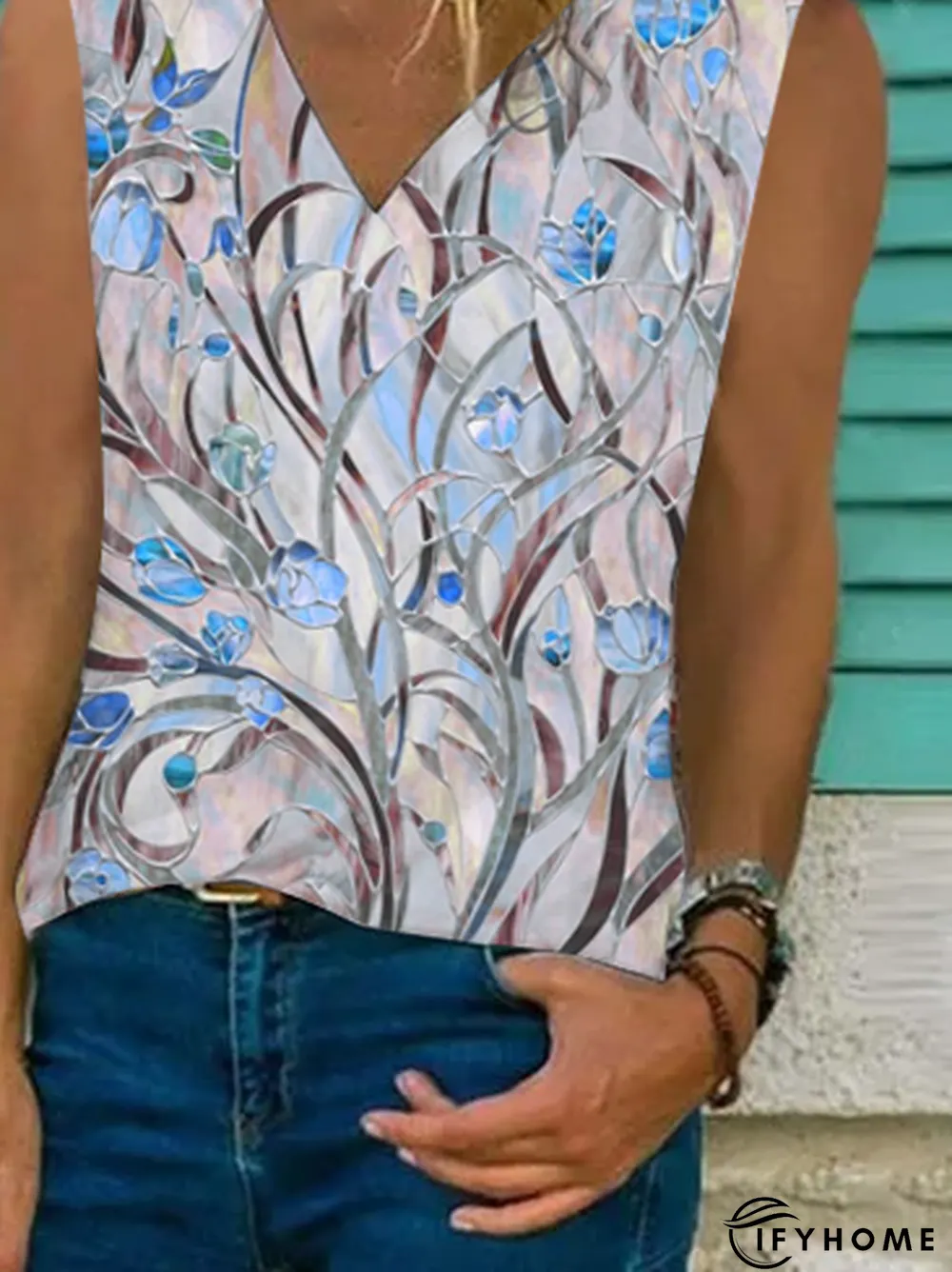 Vintage Cold Shoulder Shirt & Top | IFYHOME