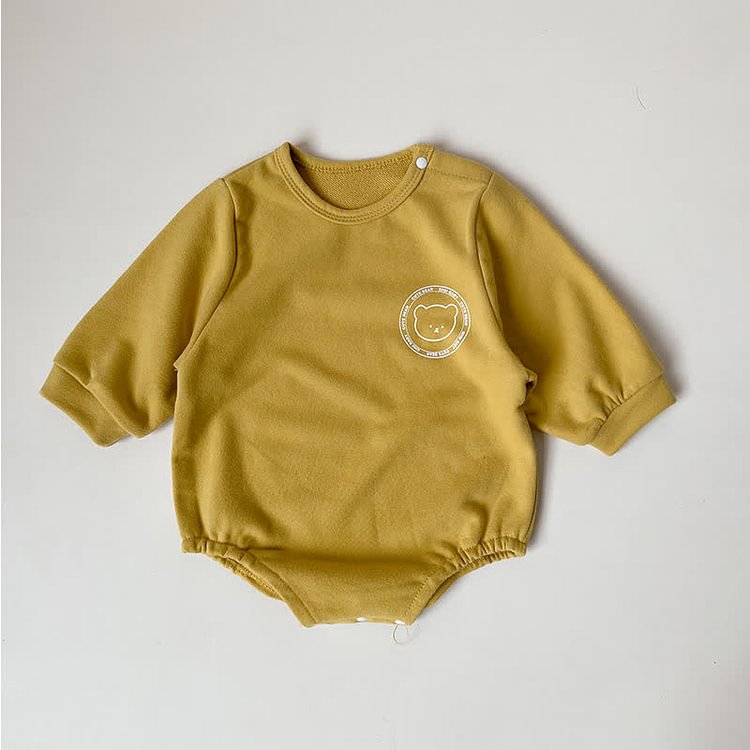 CUTE BABY Bear Crew Neck Bodysuit