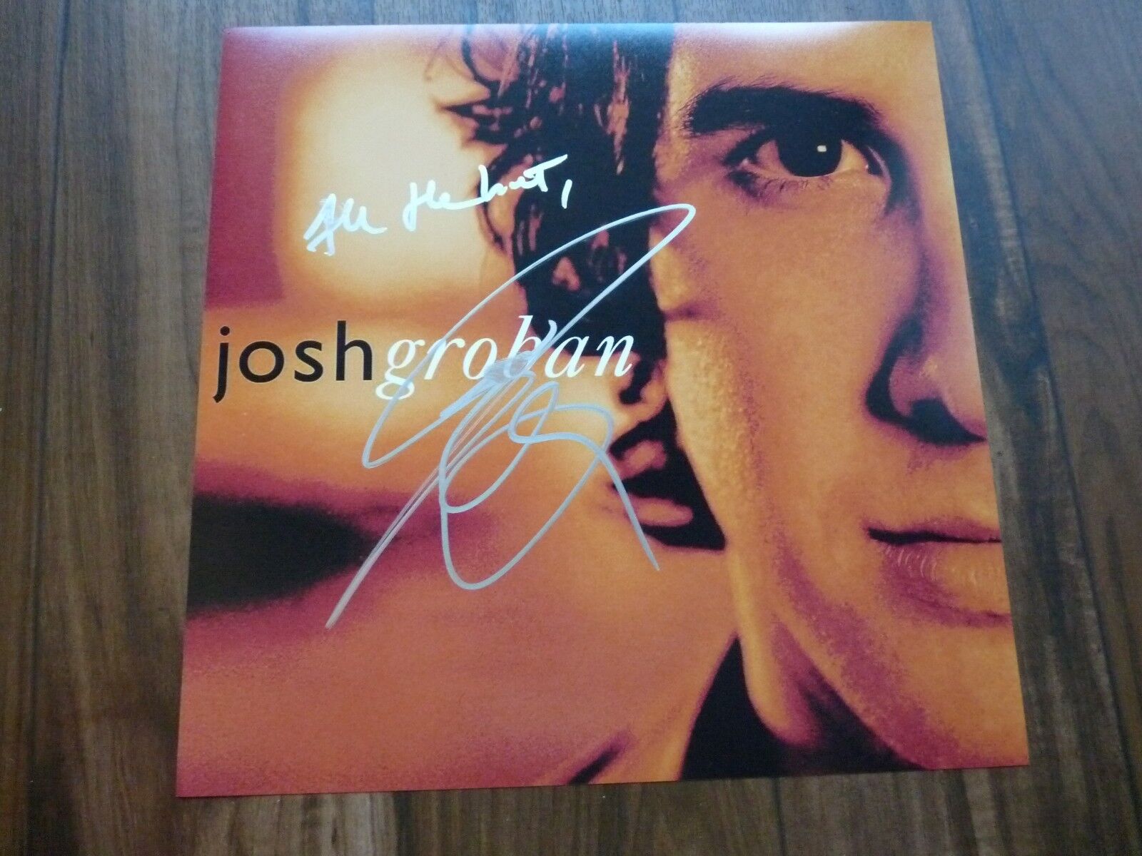 Josh Groban Autographed Signed 12x12 LP Photo Poster painting PSA Beckett Guaranteed