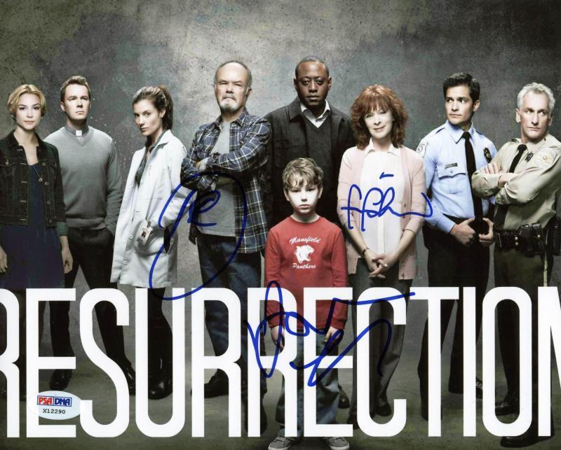 Resurrection (3) Epps, Fisher & Kelley Signed Authentic 8X10 Photo Poster painting PSA #X12290