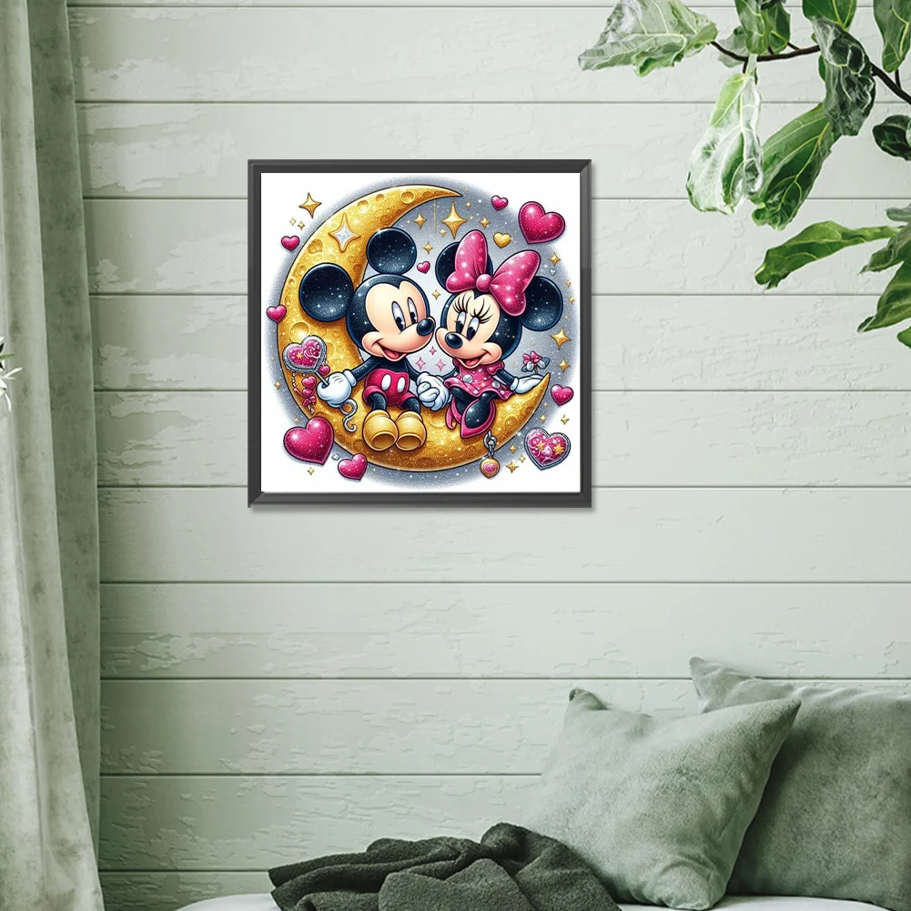 Diamond Painting - Full Round Drill - Mickey Mouse(Canvas|30*30cm)