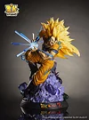 Explode Super Saiyan 3 Son Goku - Dragon Ball Resin Statue - BH Studio
