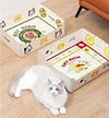 Foldable Portable 2-in-1 Cat Litter Box Double Layer Waterproof Travel Litter Box