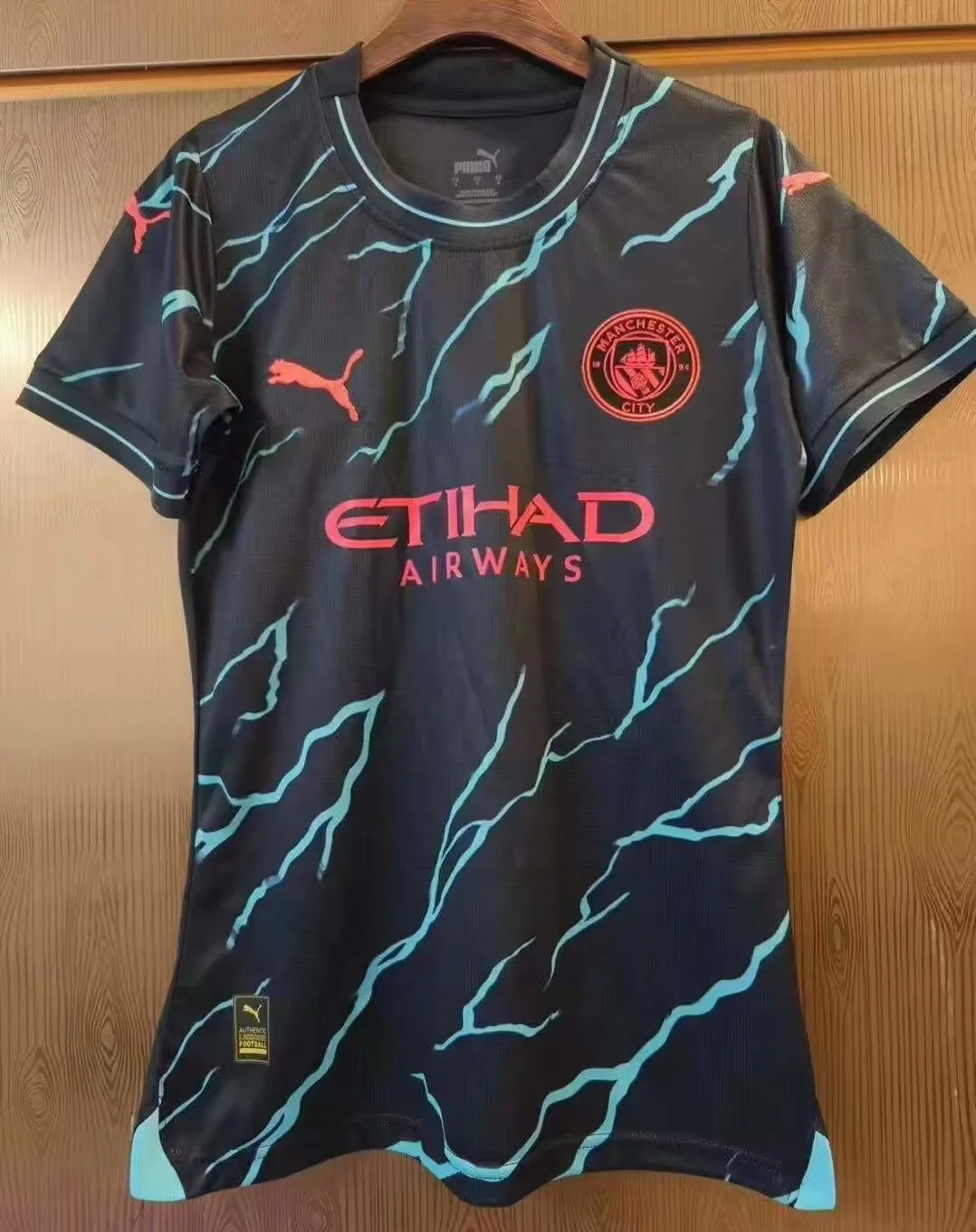 23-24 Manchester City Third Away Women Football Shirt Thai Quality