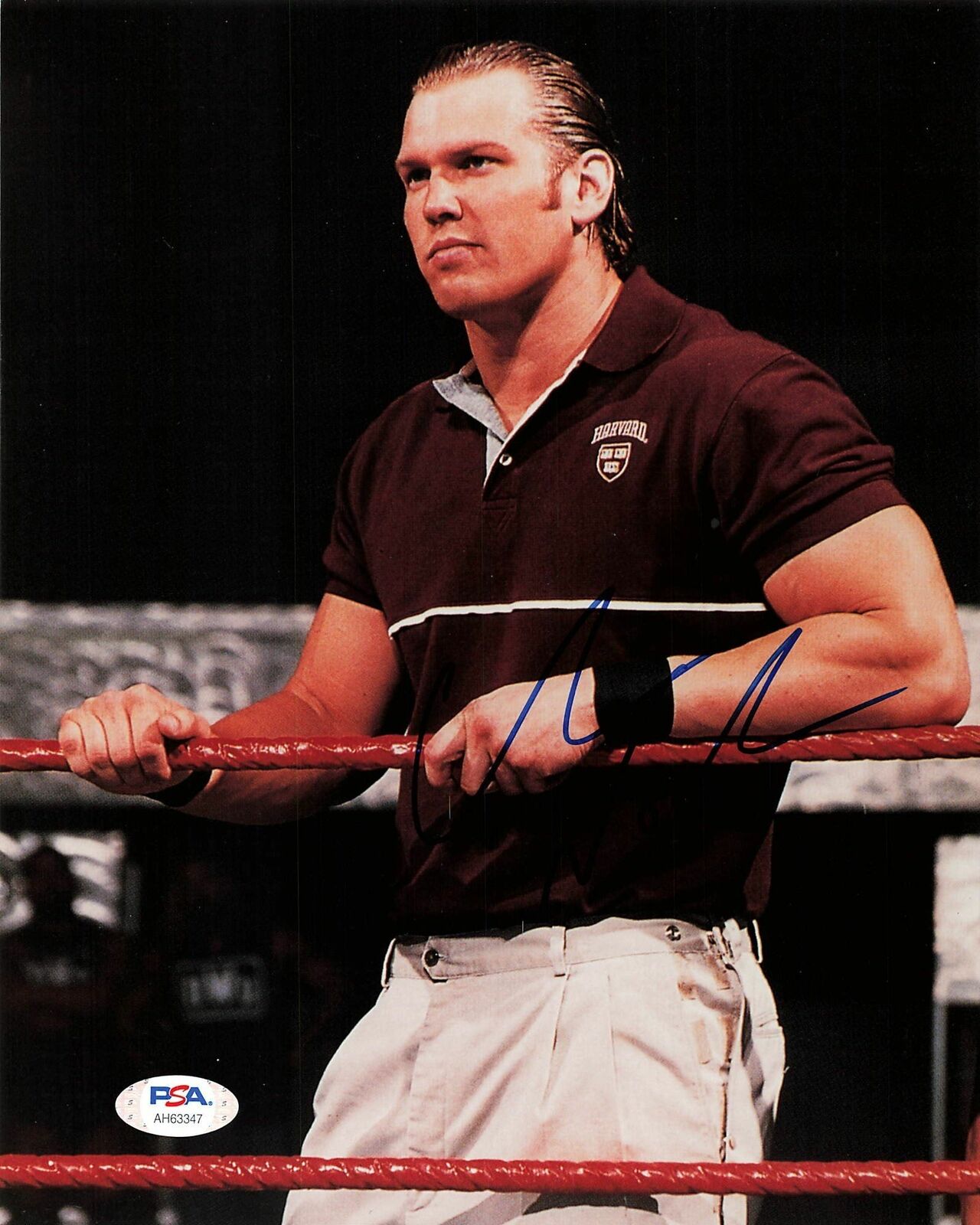 Christopher Nowinski signed 8x10 Photo Poster painting PSA/DNA COA WWE Autographed Wrestling