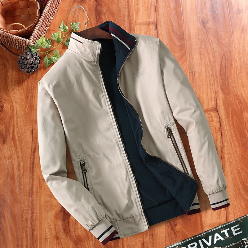 Men's Casual Reversible Jacket