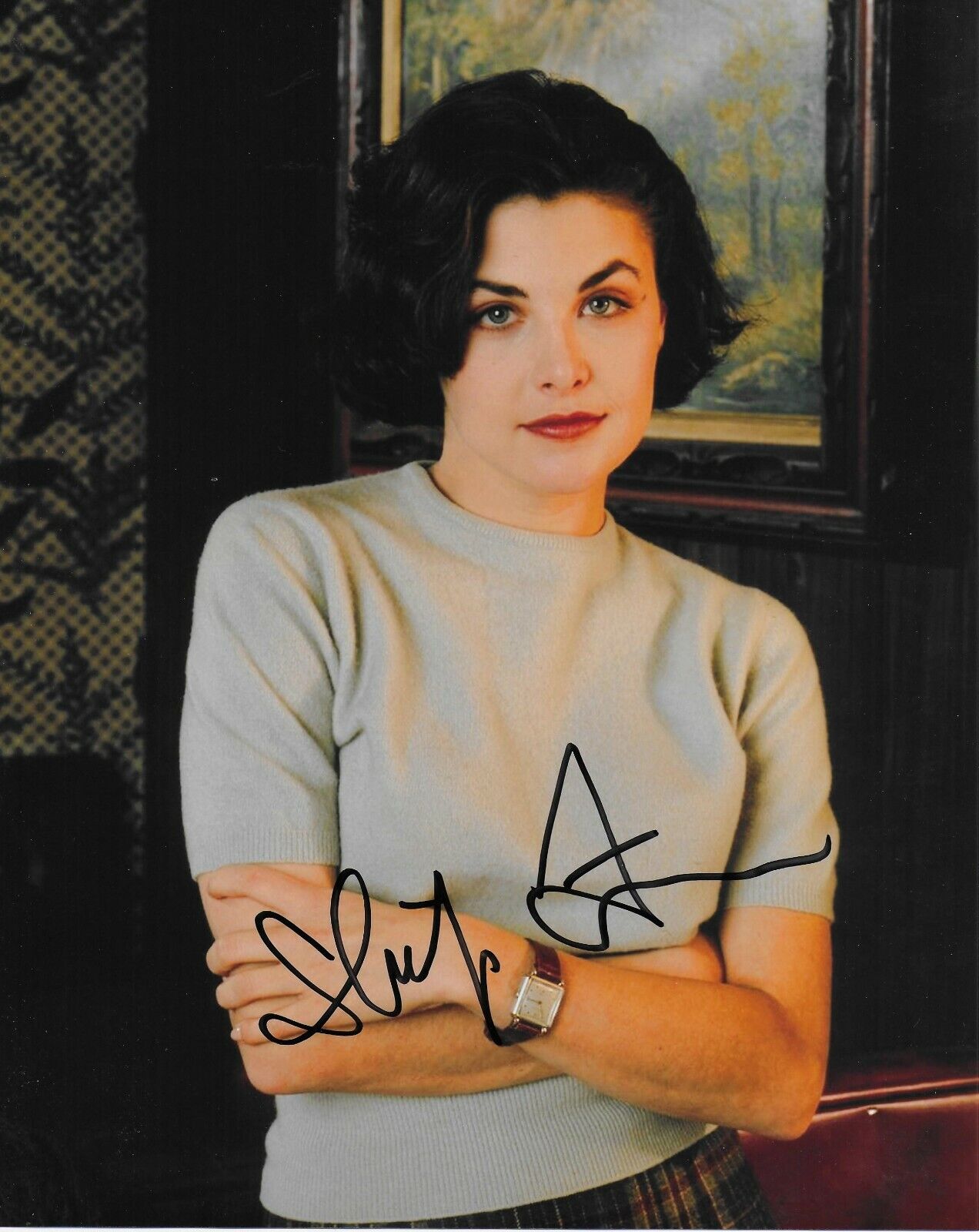 Sherilyn Fenn Twin Peaks Signed 8X10 Photo Poster painting Signed At Hollywoodshow Playboy