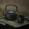 IGT One Unit Tea Tray Large Capacity Camping Storage Tea Tray for Hiking Fishing